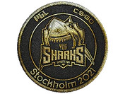 Patch | Sharks Esports (Gold) | Stockholm 2021 image