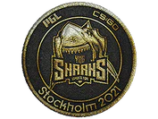 Patch | Sharks Esports (Gold) | Stockholm 2021 image