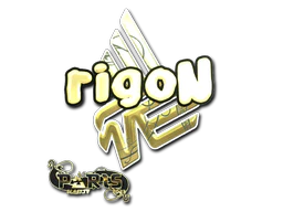 Sticker | rigoN (Gold) | Paris 2023 image