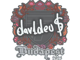 Sticker | dav1deuS | Budapest 2025 image