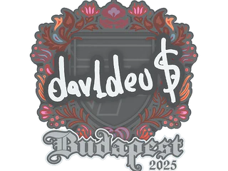 Sticker | dav1deuS | Budapest 2025