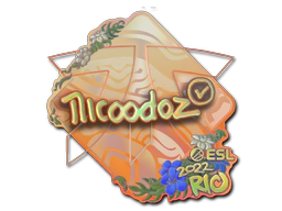 Sticker | nicoodoz (Holo) | Rio 2022 image
