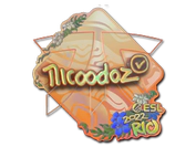 Sticker | nicoodoz (Holo) | Rio 2022 image