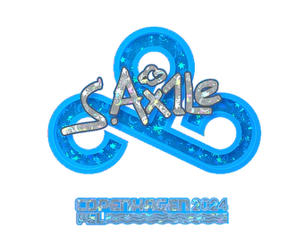 Sticker | Ax1Le (Glitter) | Copenhagen 2024 image