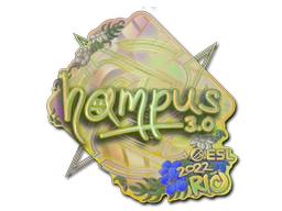 Sticker | hampus (Holo) | Rio 2022 image
