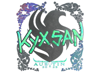 Sticker | kyxsan (Holo) | Austin 2025