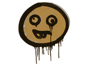Sealed Graffiti | Goofy (Desert Amber) image