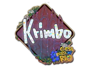 Sticker | Krimbo (Glitter) | Rio 2022 image