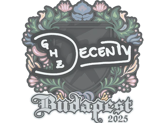 Sticker | decenty | Budapest 2025 image
