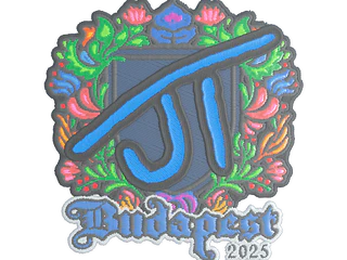 Sticker | JT (Embroidered) | Budapest 2025
