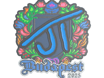 Sticker | JT (Embroidered) | Budapest 2025 image