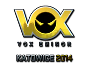 Sticker | Vox Eminor (Foil) | Katowice 2014 image
