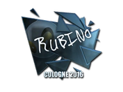 Sticker | RUBINO (Foil) | Cologne 2016 image