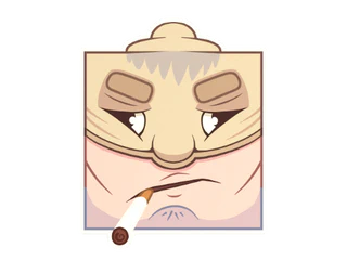 Sticker | Bum A Smoke
