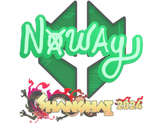 Sticker | noway | Shanghai 2024