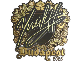 Sticker | yuurih (Gold) | Budapest 2025 image