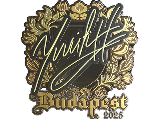 Sticker | yuurih (Gold) | Budapest 2025