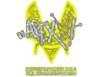 Sticker | apEX (Glitter) | Copenhagen 2024 image