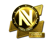 Sticker | Team EnVyUs (Gold) | Atlanta 2017 image