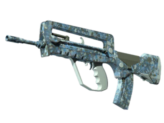 FAMAS | Cyanospatter image