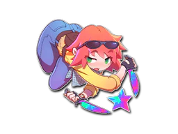 Sticker | Kawaii T (Holo) image