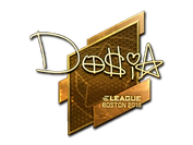 Sticker | Dosia (Gold) | Boston 2018 image