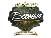 Sticker | Boombl4 (Gold) | Berlin 2019 image