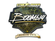 Sticker | Boombl4 (Gold) | Berlin 2019 image