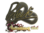 Sticker | Perfecto (Gold) | Shanghai 2024 image