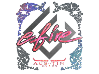 Sticker | efire (Holo) | Austin 2025 image
