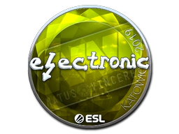 Sticker | electronic (Foil) | Katowice 2019 image