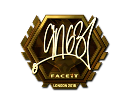 Sticker | ANGE1 (Gold) | London 2018 image