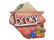 Sticker | broky | Rio 2022 image