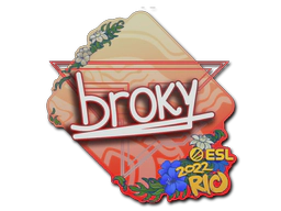 Sticker | broky | Rio 2022 image
