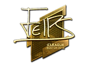 Sticker | felps (Gold) | Boston 2018 image