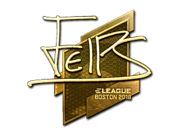Sticker | felps (Gold) | Boston 2018 image