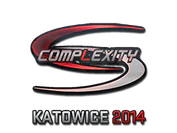 Sticker | compLexity Gaming (Holo) | Katowice 2014 image