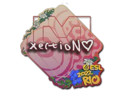 Sticker | xertioN | Rio 2022 image