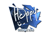 Sticker | Happy (Foil) | Cologne 2016 image