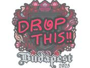 Sticker | drop | Budapest 2025 image