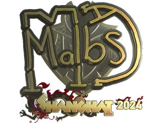 Sticker | malbsMd (Gold) | Shanghai 2024