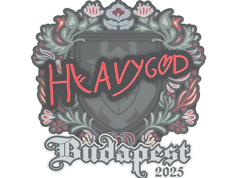Sticker | Heavygod | Budapest 2025 image