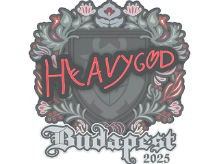 Sticker | Heavygod | Budapest 2025