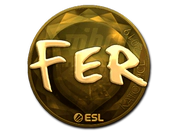 Sticker | fer (Gold) | Katowice 2019 image
