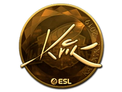 Sticker | Kvik (Gold) | Katowice 2019 image