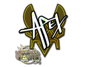Sticker | apEX (Glitter, Champion) | Paris 2023 image