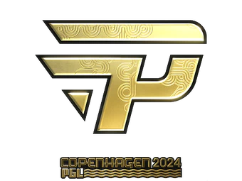 Sticker | paiN Gaming (Gold) | Copenhagen 2024 image