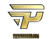 Sticker | paiN Gaming (Gold) | Copenhagen 2024 image