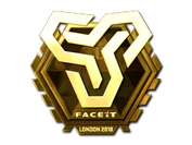 Sticker | Space Soldiers (Gold) | London 2018 image