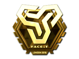 Sticker | Space Soldiers (Gold) | London 2018 image